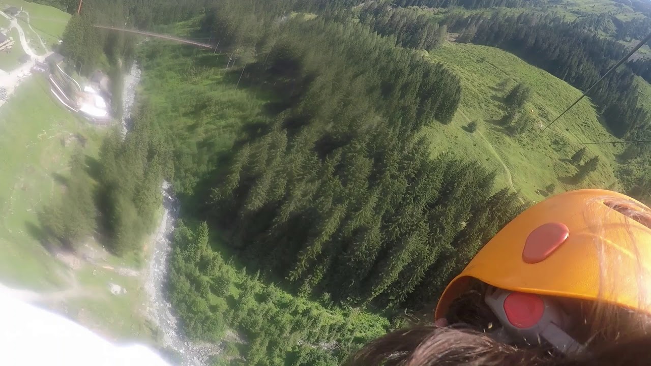 Mega Flying Fox Hochseilpark Hinterglemm