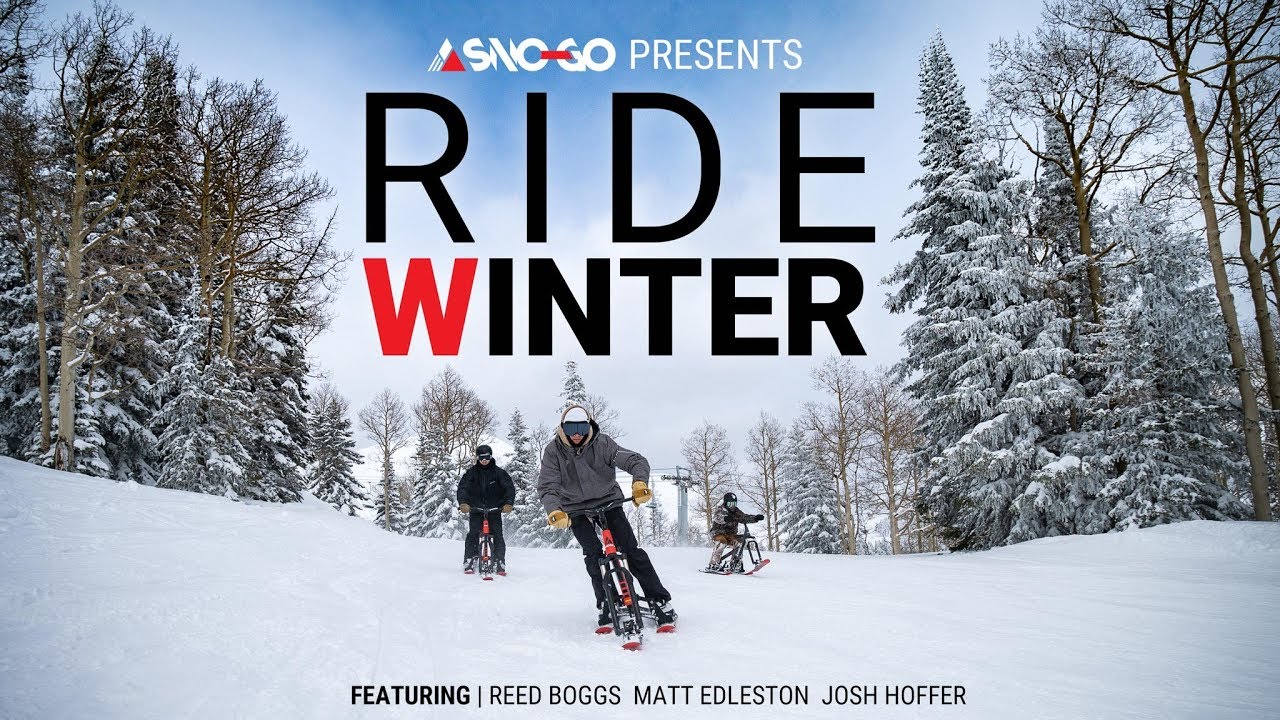 RIDE WINTER - Best Tricks on the SNO-GO Ski Bikes