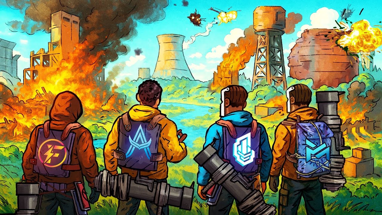 ONLINE RAIDING EVERYONE ON WIPE DAY MADE US RICH - Rust