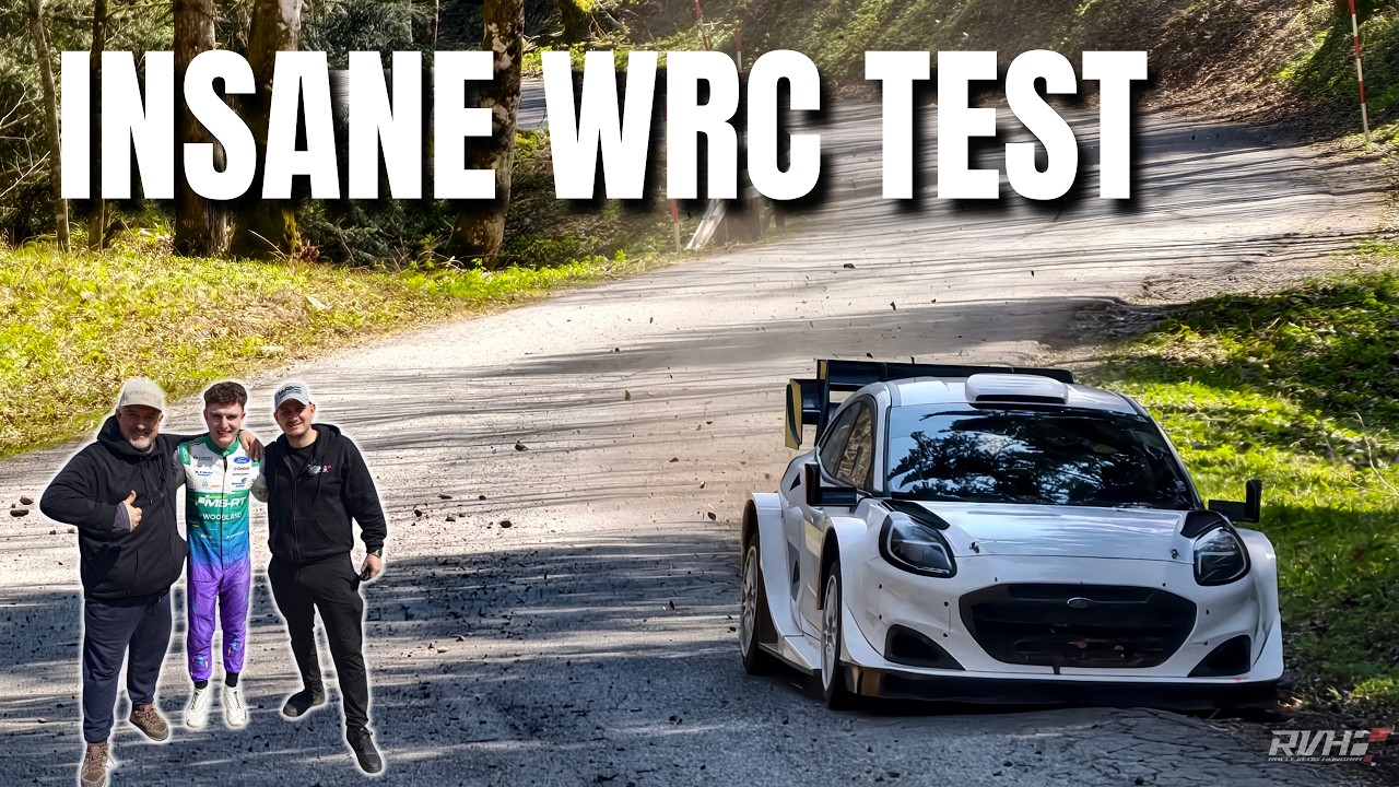 INSANE WRC TEST Before Croatia Rally! | Ford Puma WRC | vlog