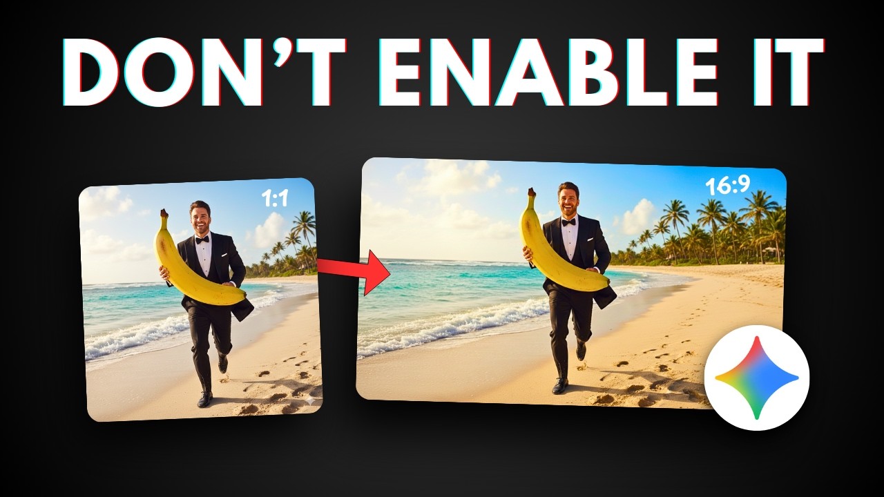 How to Control Aspect Ratio in Gemini Nano Banana - The EASIEST FIX
