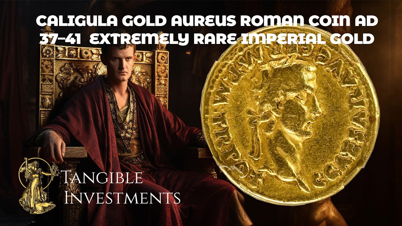 Caligula Gold Aureus (AD 37–41) | Rare Roman Coin from the Twelve Caesars Series