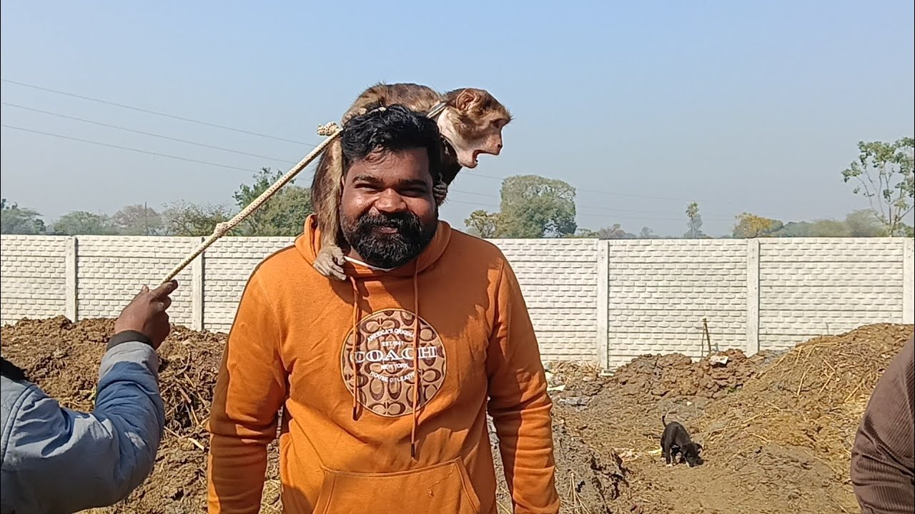 Bandar ki vje se halat hui kharab 😂🔥Jakhaiya tample🙏 vlog part 2  #@sapnamakeover3240 