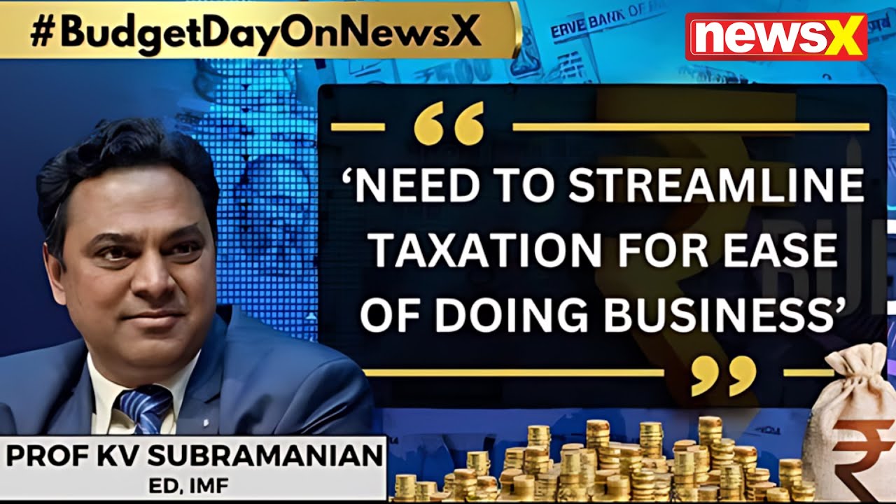 LIVE: Budget 2024 Roadmap To $5 Trillion | Prof KV Subramanian, ED, IMF | NewsX Exclusive