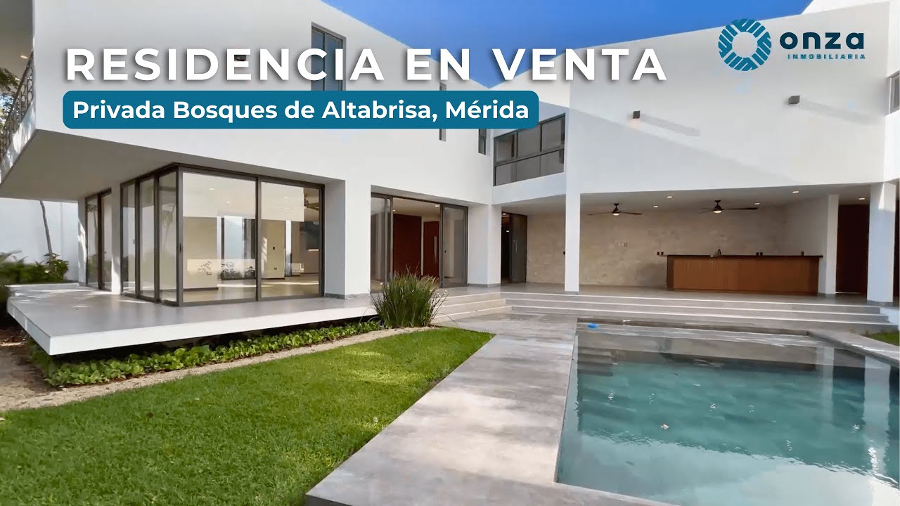 Una CASA hecha para DISFRUTAR en FAMILIA | BOSQUES DE ALTABRISA, MÉRIDA lo tiene TODO 🌳