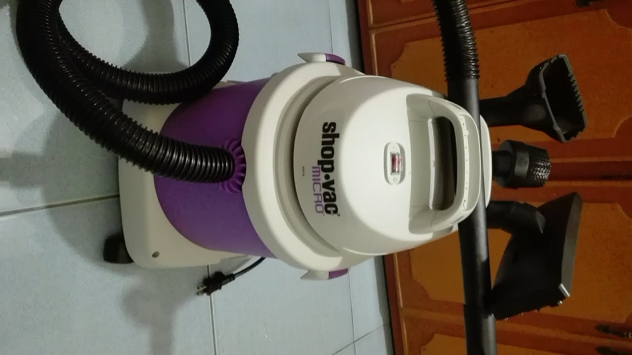 Shop Vac All Around EZ Micro 16L Wet and Dry Vacuum Cleaner Unboxing Testing