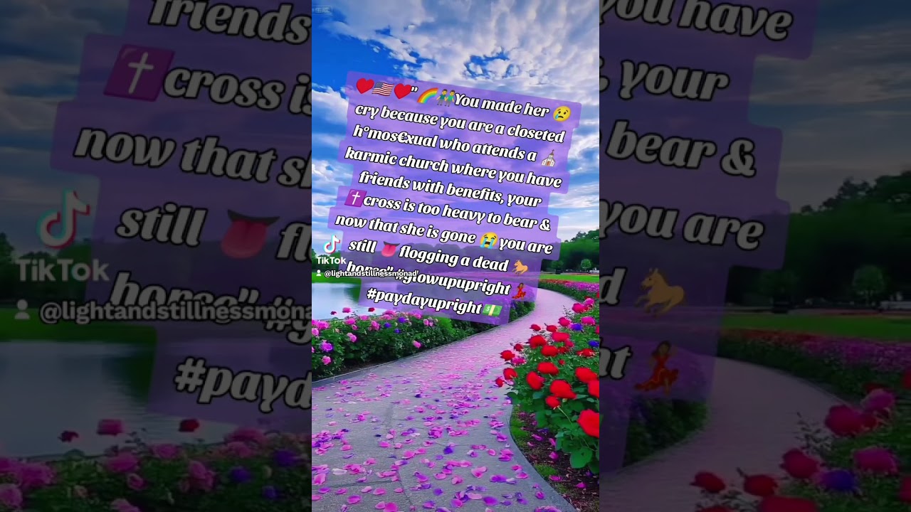 ♥️🇺🇲♥️🌈 You made her 🥹🥲 cry because you are a 🤫 closeted h°mos€xual, now d€ath may be near🤒🛌🏾⚰️🪦⚰️