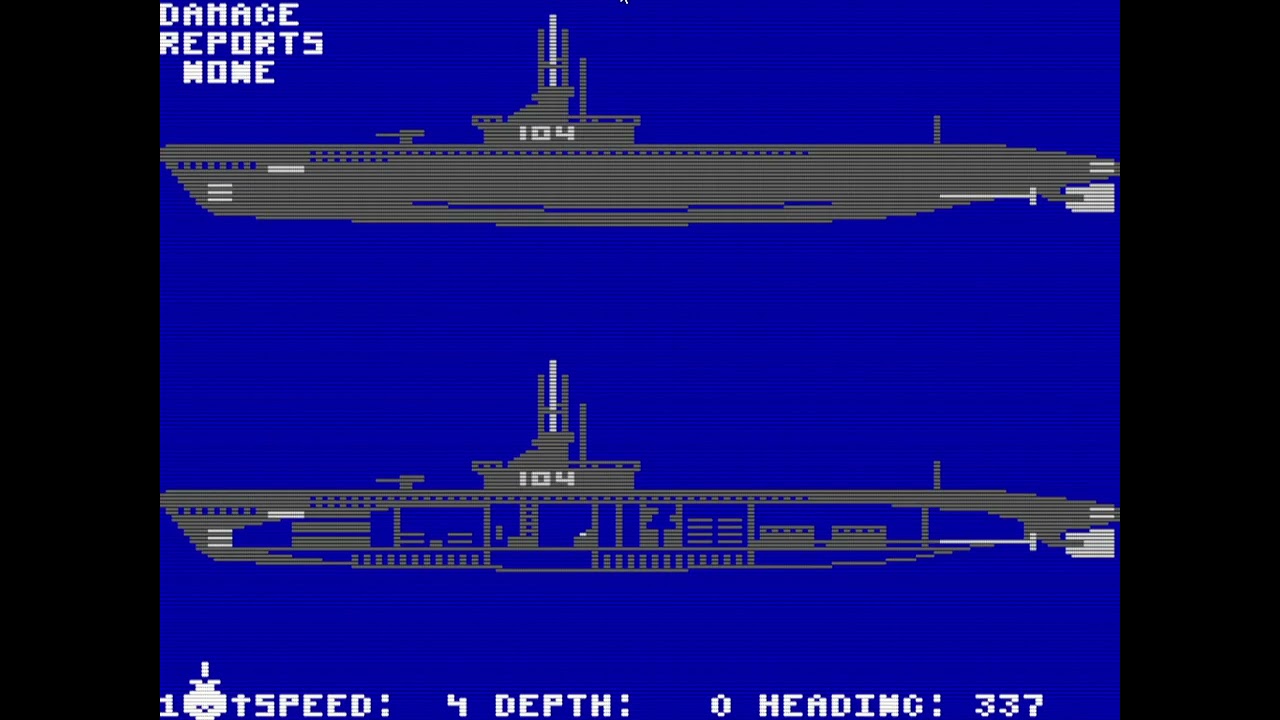 Silent Service - Patrol 07: USS Crowler [EGA / PC Speaker]