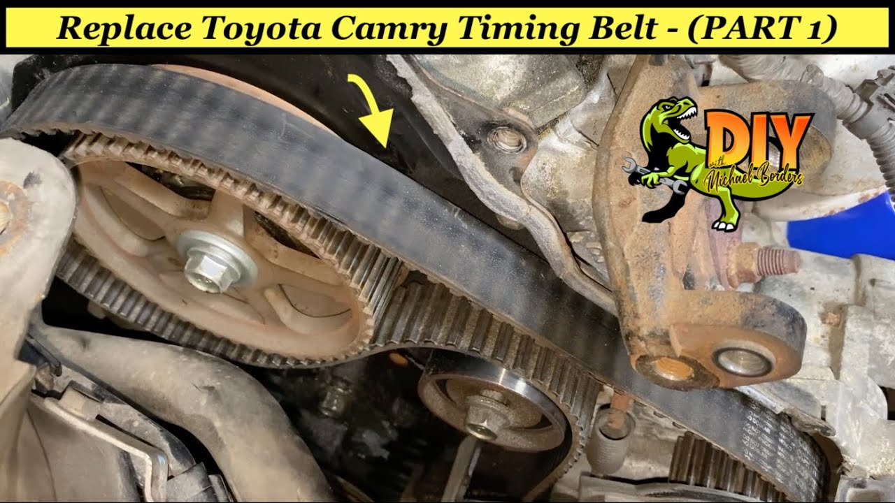 Replace Toyota Camry 2.2L Timing Belt - (PART 1)