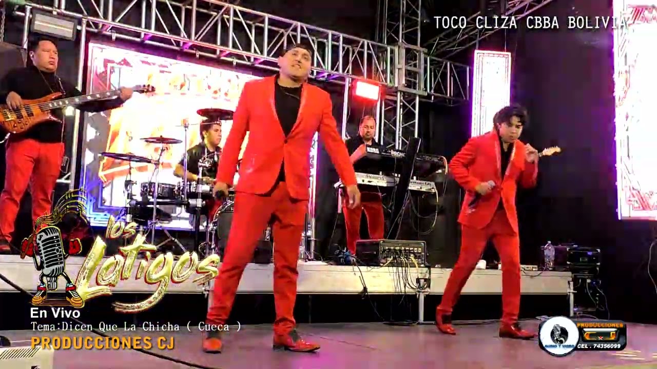 DICEN QUE LA CHICHA   LOS LATIGOS EN VIVO MATRIMONIO DE DARIO Y ELVA