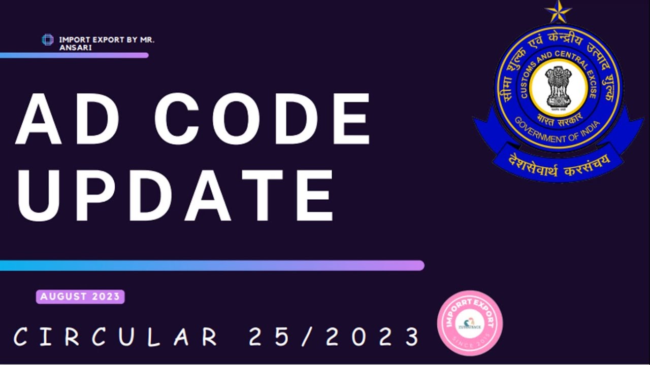 AD Code or Authorised Dealer Code Registration Process Update