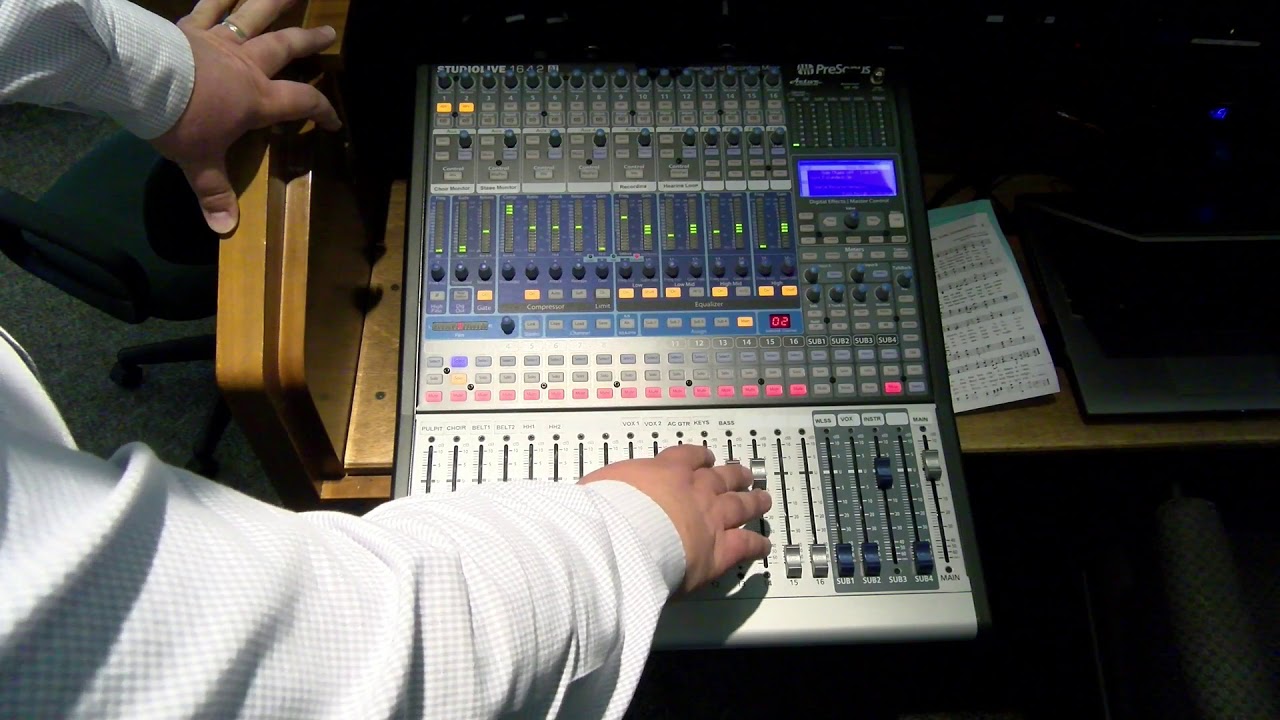 Presonus Studiolive (Gen II) 16.4.2 AI - Soundboard Tour