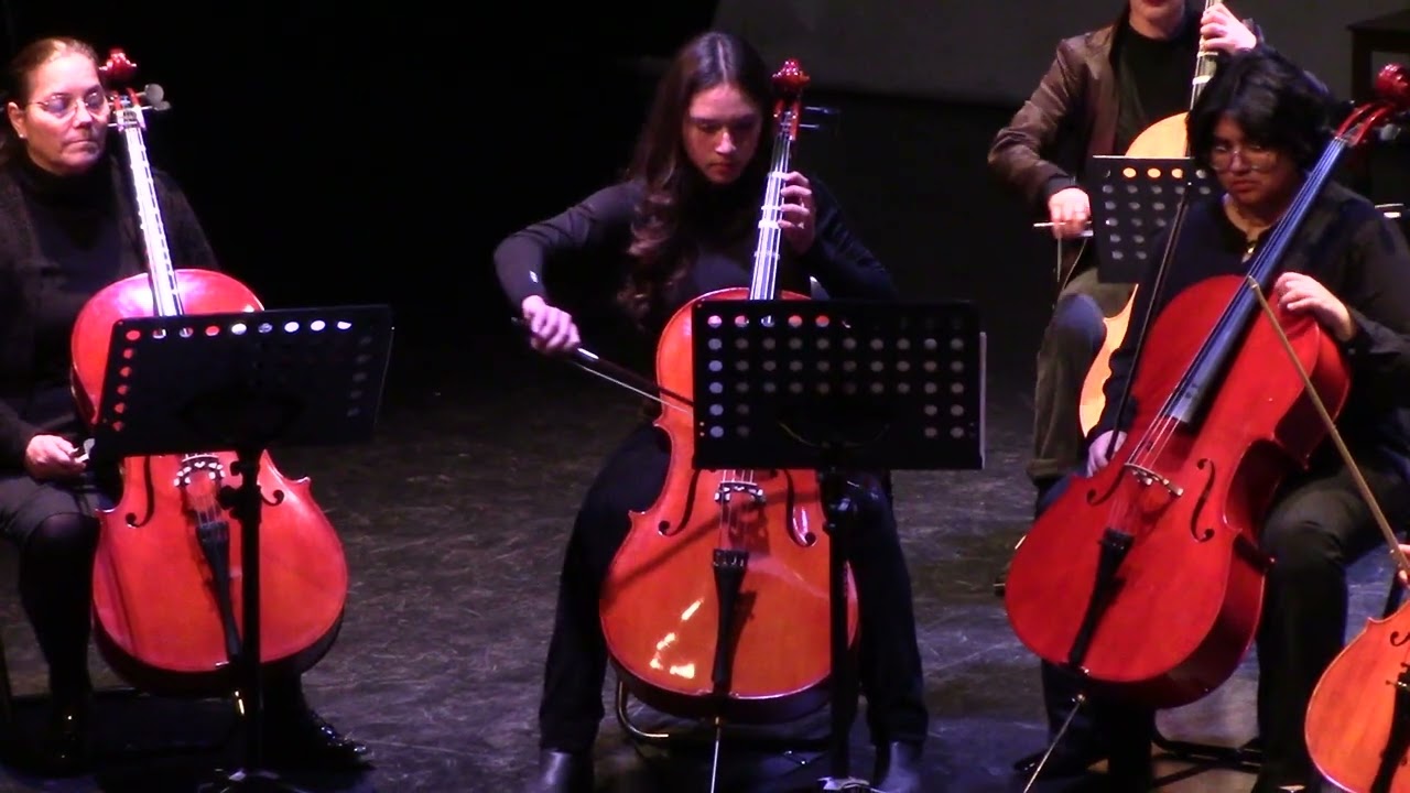 Cello solo nivel medio 4/4