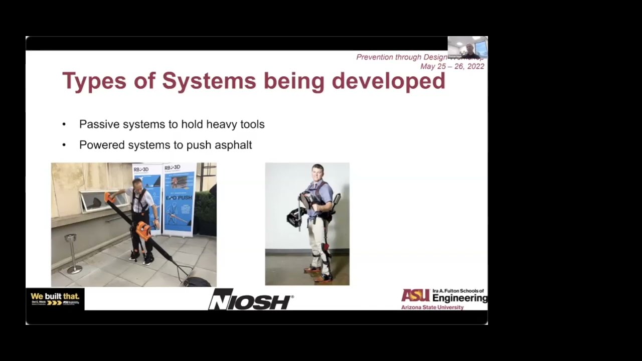 Dr. Thomas Sugar - Exoskeletons: Assisting Human Movement