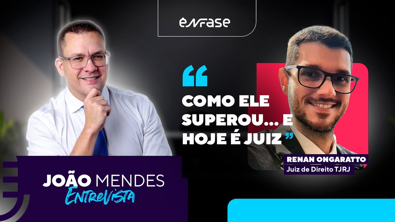 Como ele Superou... E hoje é Juiz | JM Entrevista Renan Ongaratto, Juiz do TJRJ