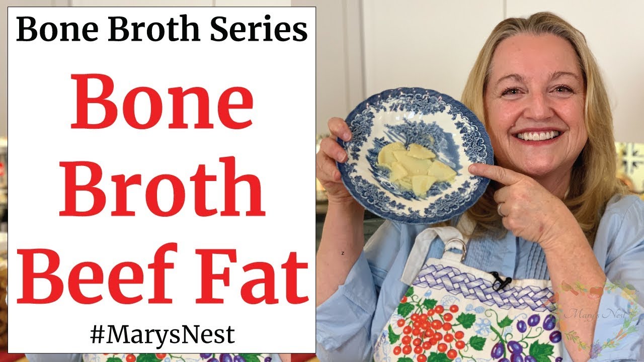 How to Use Beef Fat or Beef Tallow from Bone Broth