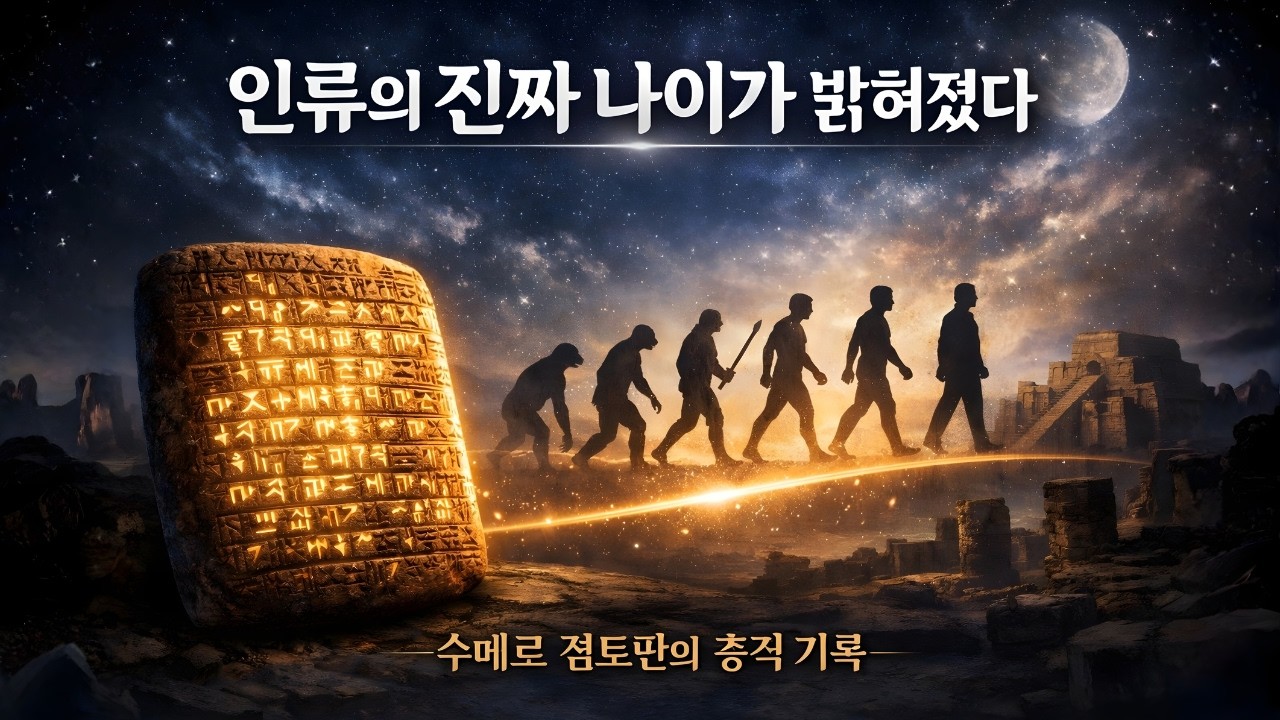 최초의 문명: 수메르 점토판이 밝히는 인류의 진짜 연대 | 잠들기 위한 역사 다큐멘터리