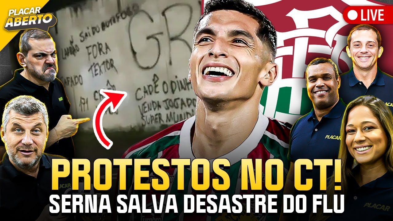 CRÍTICAS A JOHN TEXTOR NO CT DO BOTAFOGO! SERNA RESOLVE PARA O FLUMINENSE | Placar Aberto | 23/01