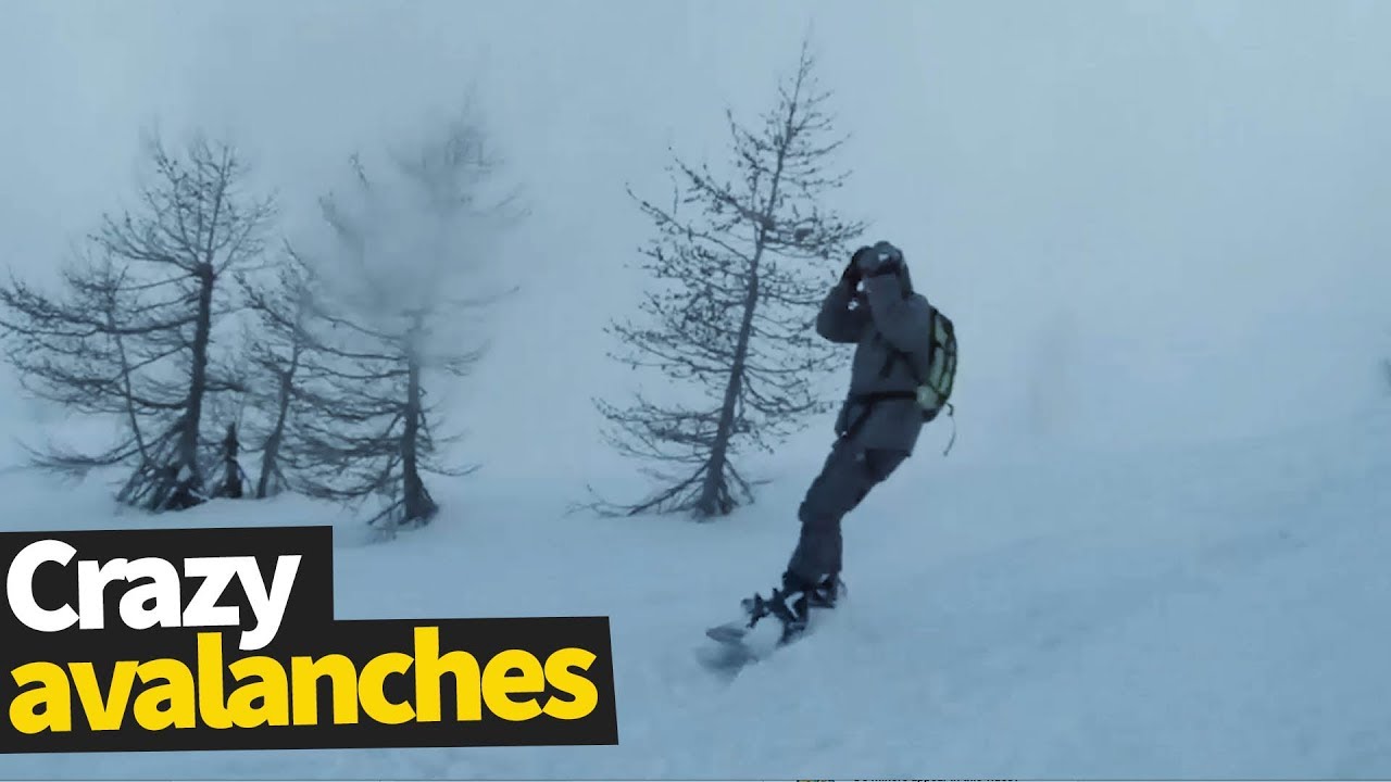 Extreme Avalanches Caught on Camera | Avalanche Compilation 2019