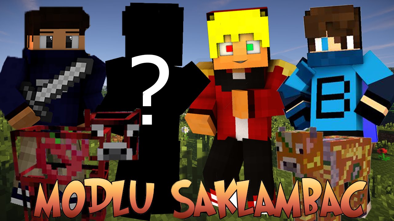 Minecraft : Modlu Saklambaç - EGZOTİK İNEKLER(Ore Spawn) - YENİ SKİN! w/TTO,AzizGaming,Barış Oyunda