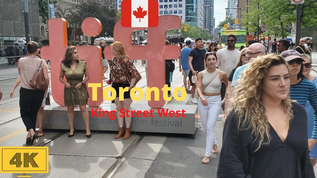 Walking Tour Toronto King Street West  4K || Virtual Tour Downtown Toronto Canada