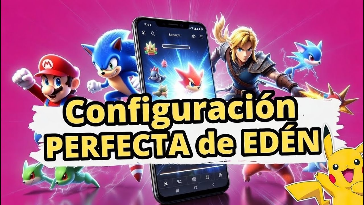 ¿Cansado de emulador lento? Así se configuran PERFECTO EDÉN