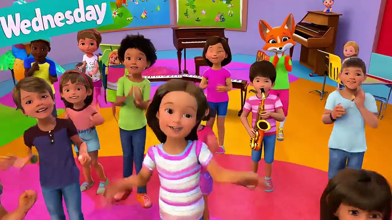 The Fun Song About the Days of the Week!  🎶