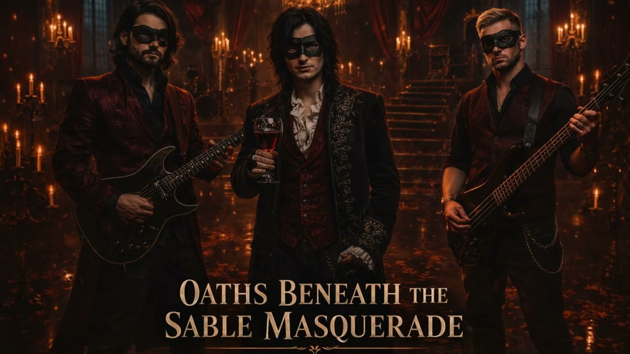 Oaths Beneath the Sable Masquerade | Cathedral Ashes (Gothic Heavy / Dark Romantic Metal)