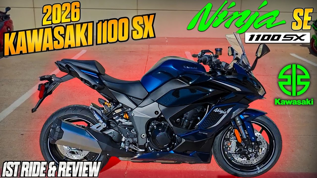 KAWASAKI NINJA 1100 SX SE 2026 года. Первая поездка и обзор | Узнайте, почему это лидер в своем к...