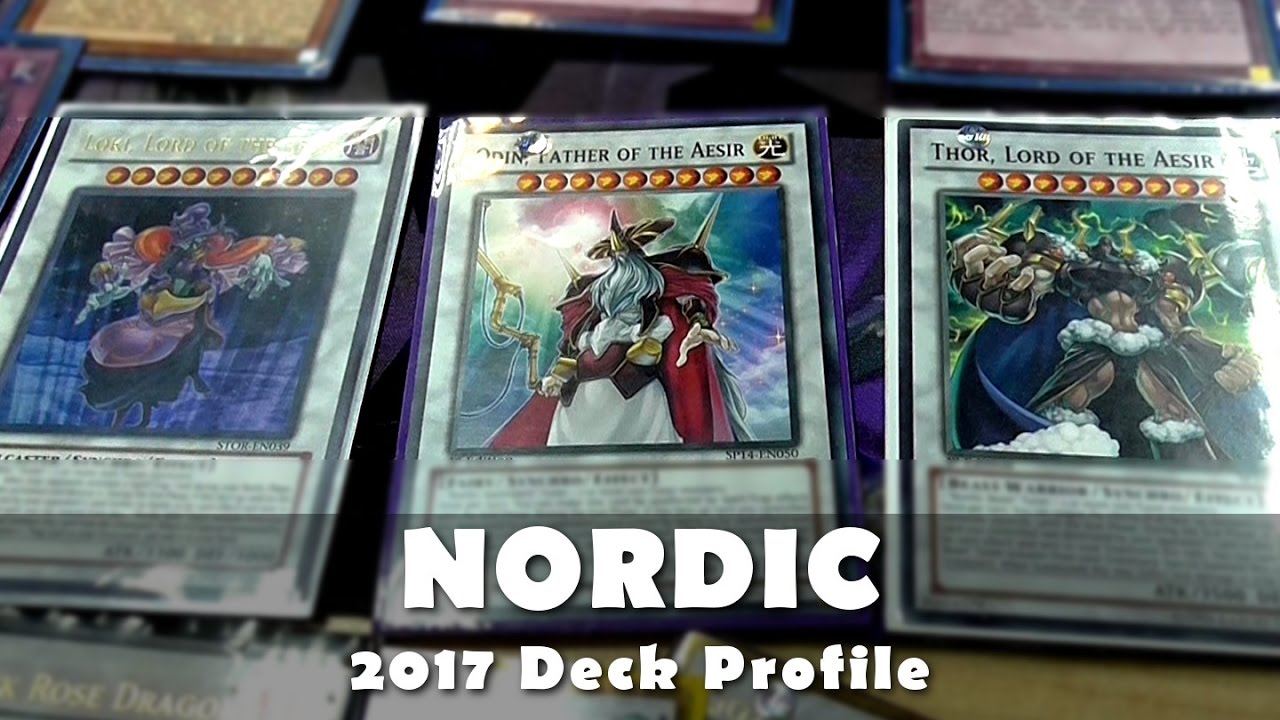 NORDIC Deck Profile - Summon a Norse God! | Yugioh January 2017