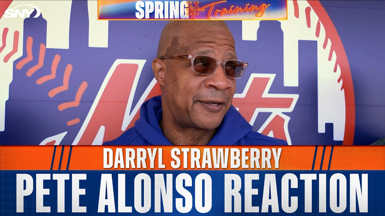 Darryl Strawberry explains Pete Alonso comments about leaving the Mets