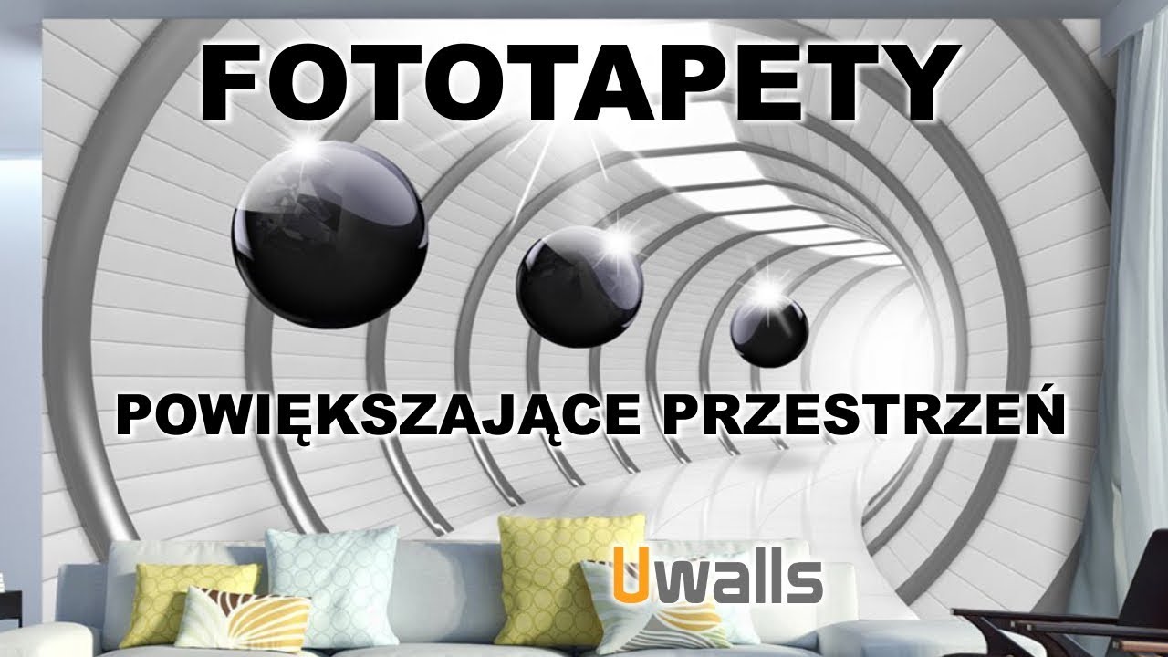 3D Fototapety powiększające przestrzeń