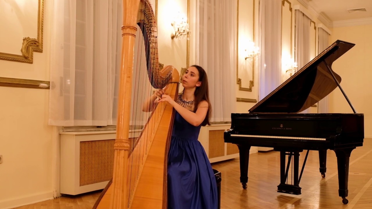 Nadja Dornik - M. Tournier : Sonatine pour harpe op. 30