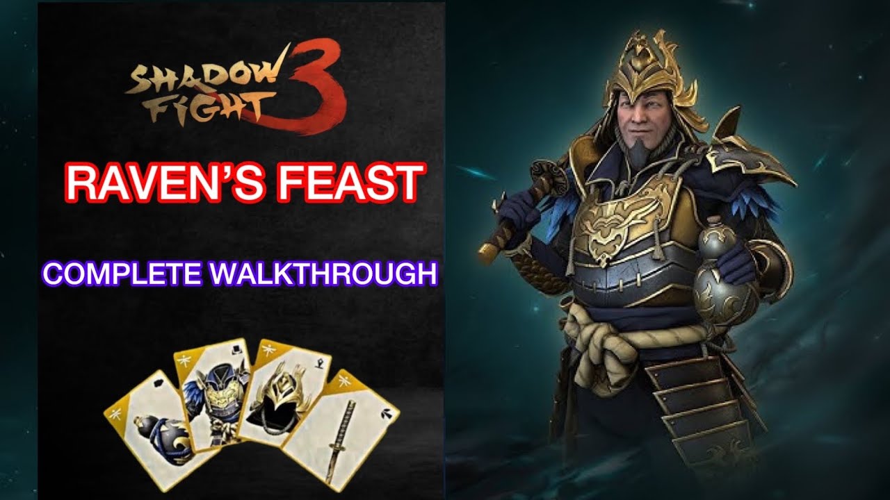 Shadow Fight 3 Raven&rsquo;s Feast Event Complete Walkthrough