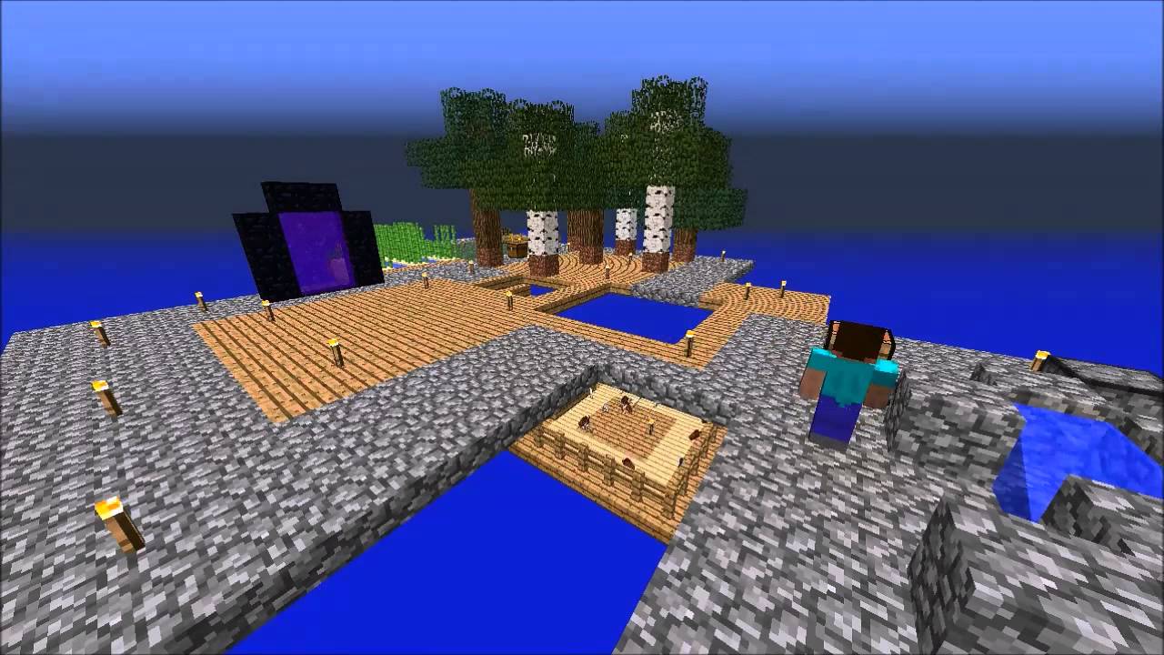 Minecraft Skyblock 2.1 Speedrun Timelapse! (including bloopers!)