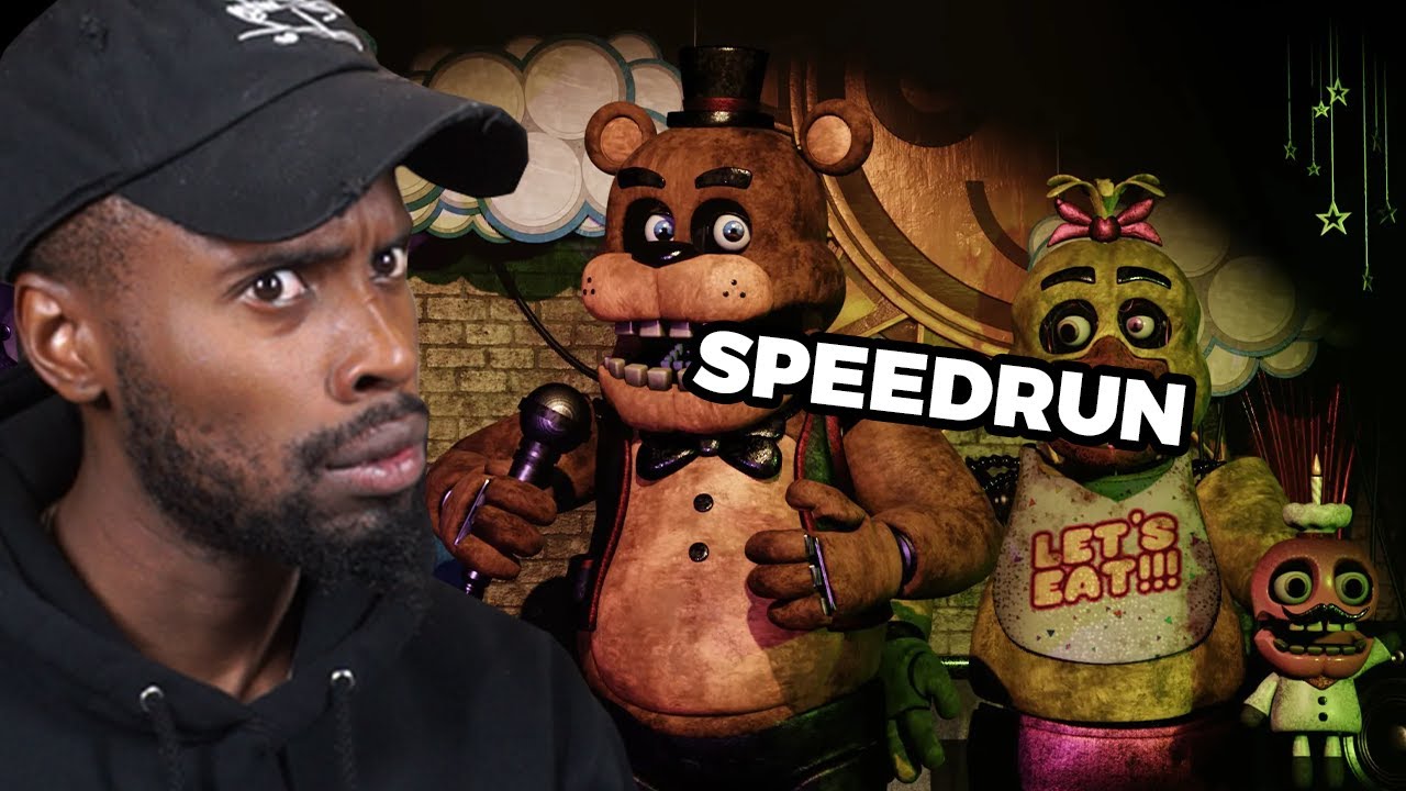 Ducky Tries To Speed Run FNAF (VOD)