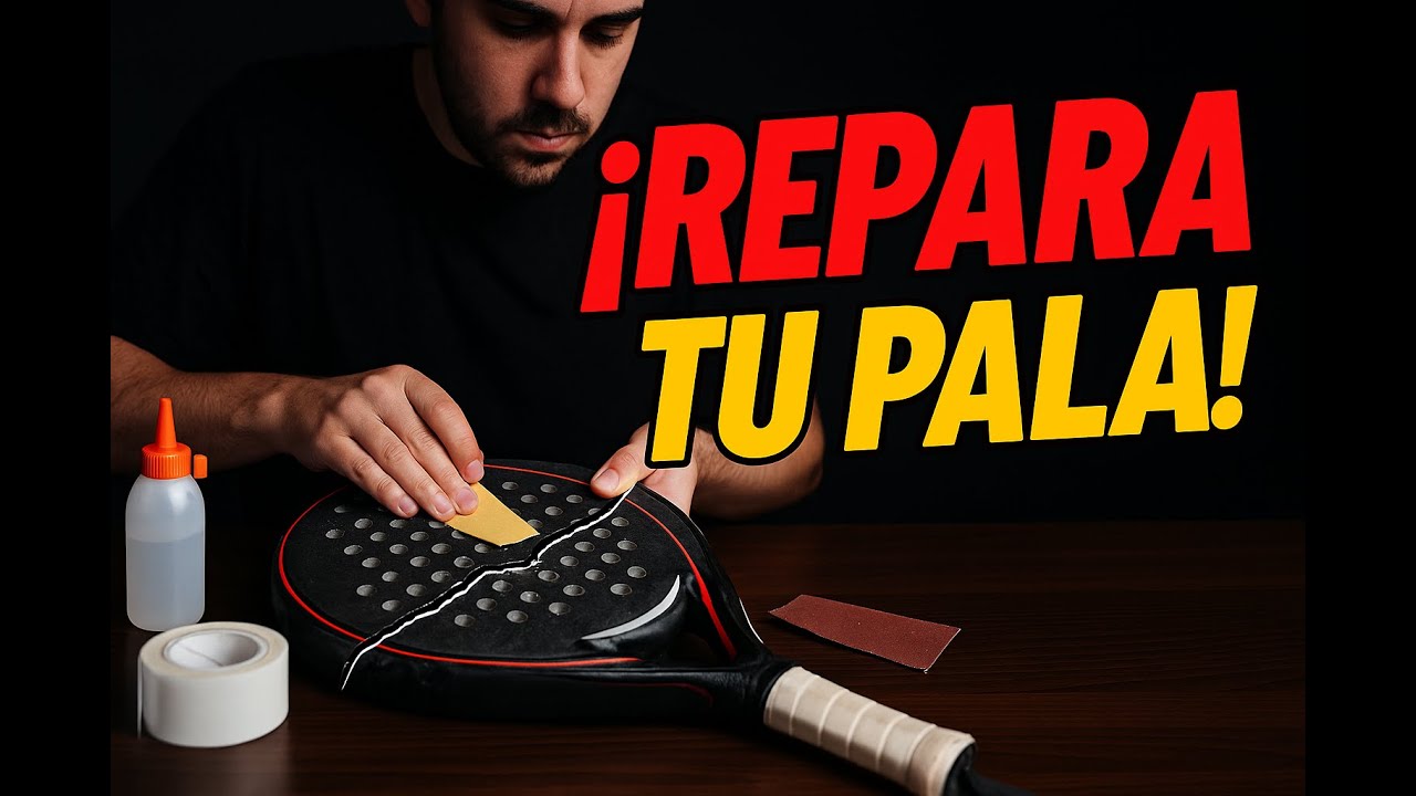 Cómo reparar tu pala de pádel paso a paso 🛠️ | Guía completa y efectiva 2025