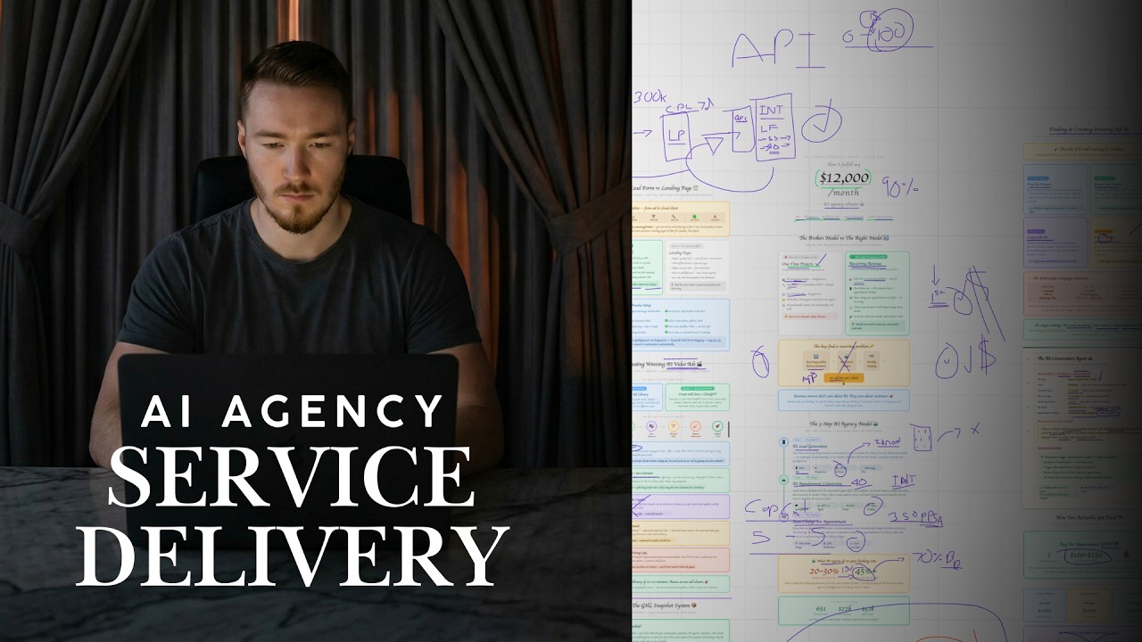 how i fulfill $12k/mo Ai agency clients (step by step)