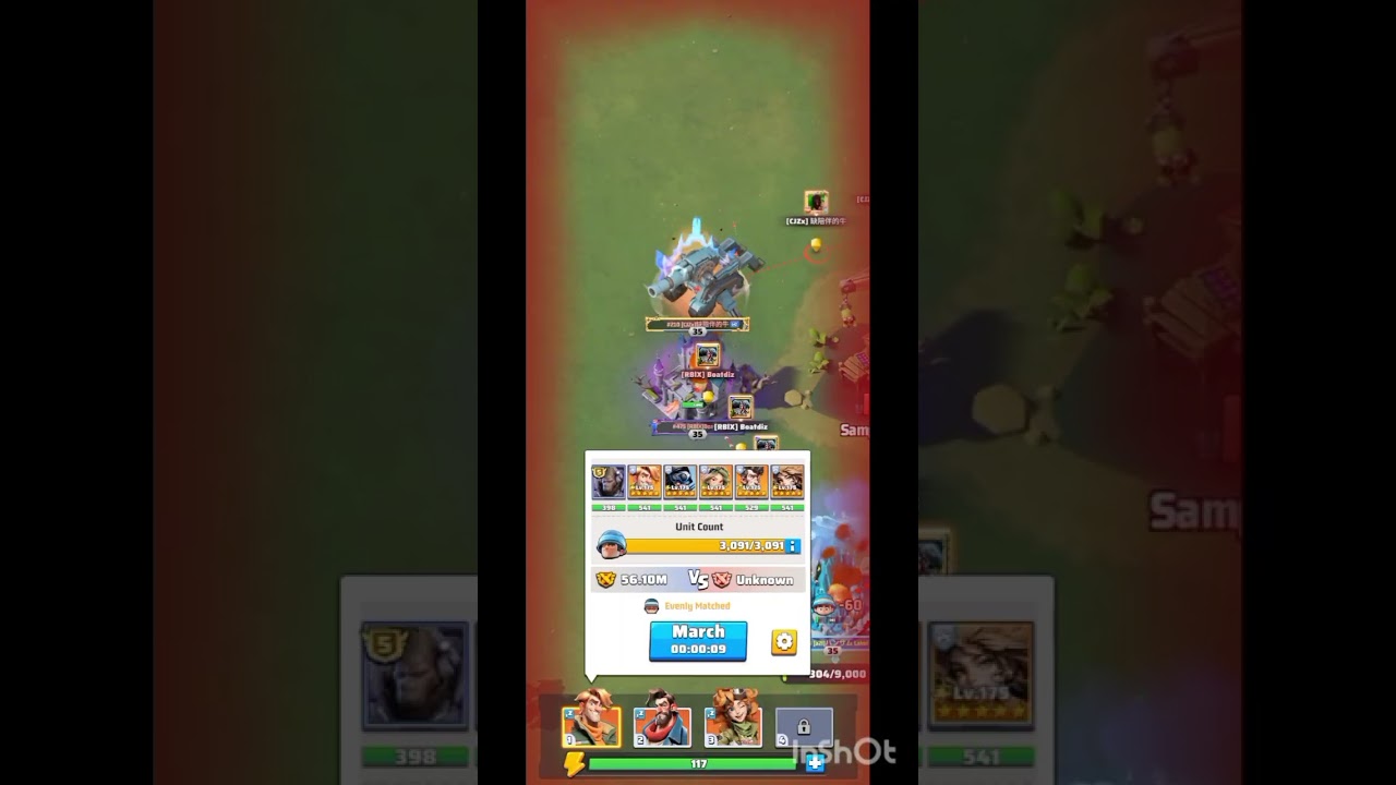 Canyon Storm Battle - (TEAM A) A2L #649 vs CJZx #210 & RBIX #475 Intense Fight. 💥 #lastwargameplay 