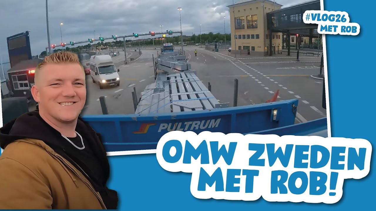 ROUTE ZWEDEN: ROB LAAT HET ZIEN #VLOG26