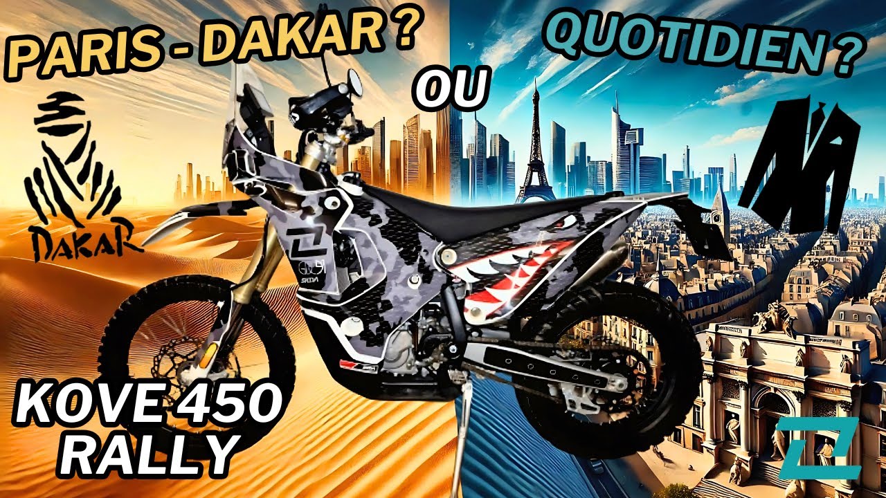 🧊KOVE 450 Rally🧊 Paris/Dakar ou Quotidien ? Essai complet