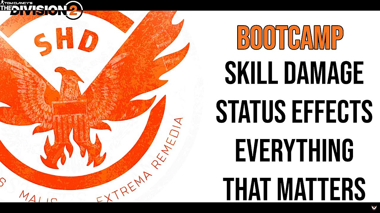 The Division 2 | Status Effects and Skill Damage Explained | How to Status Effects and Skill Builds