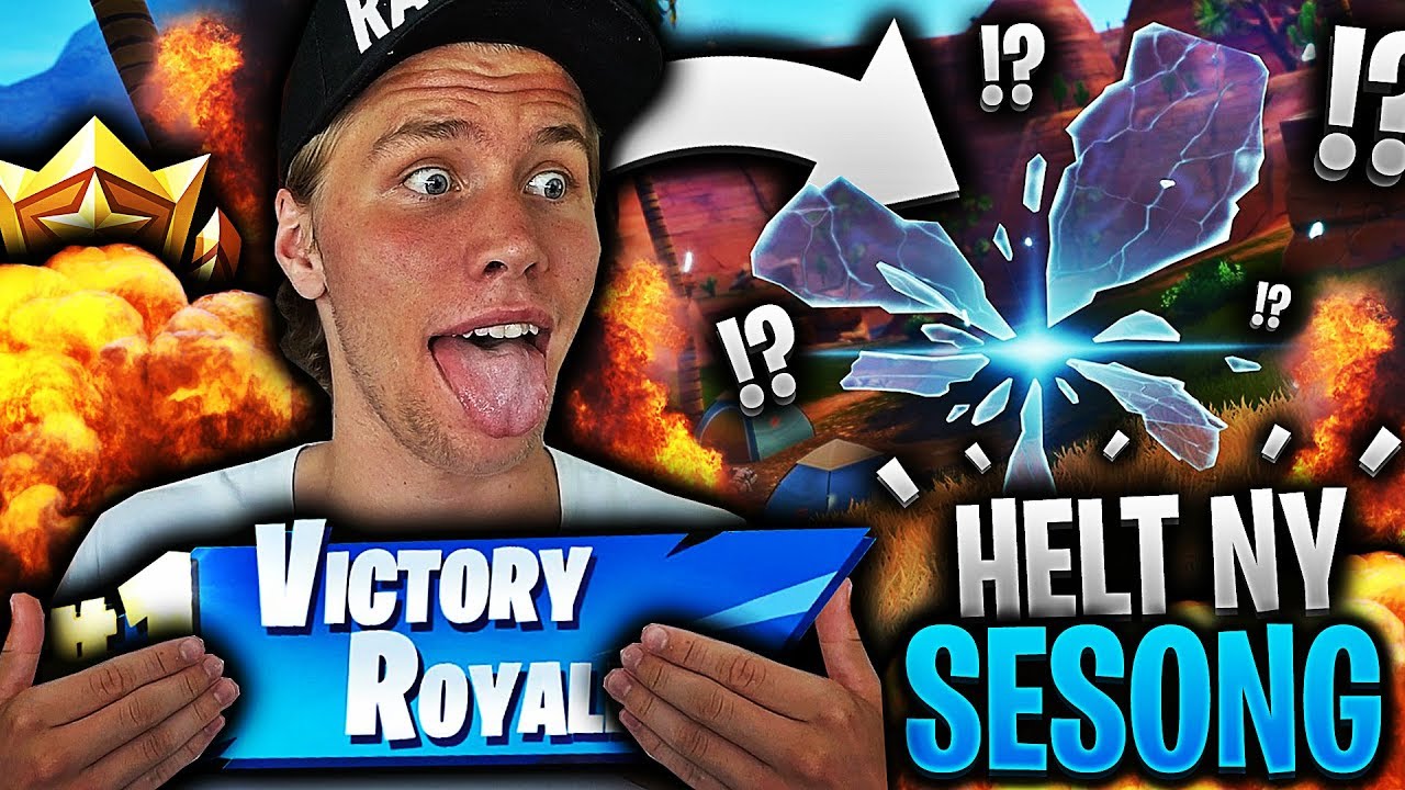 DEN HELT NYE FORTNITE SESONGEN ER HER!! 💎💥 GOLFKARTS, NYE EMOTES & NYTT BATTLE PASS!!