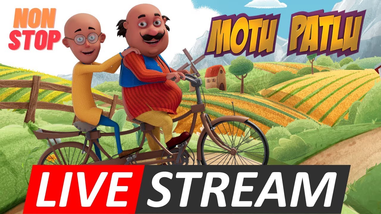 🛑LIVE 🎞️🎥 3 Hours Non Stop Motu - Patlu | मोटू पतलू |  #motupatlu #motupatlukijodi #motupatlucartoon