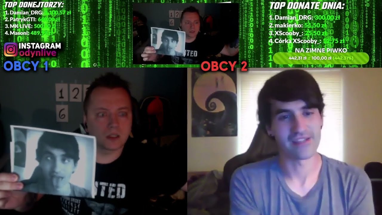ODYN LIVE - MOCNY TROLL NA AMERYKAŃSKIM OME.TV | OMEGLE | JUMPSCARE 😱