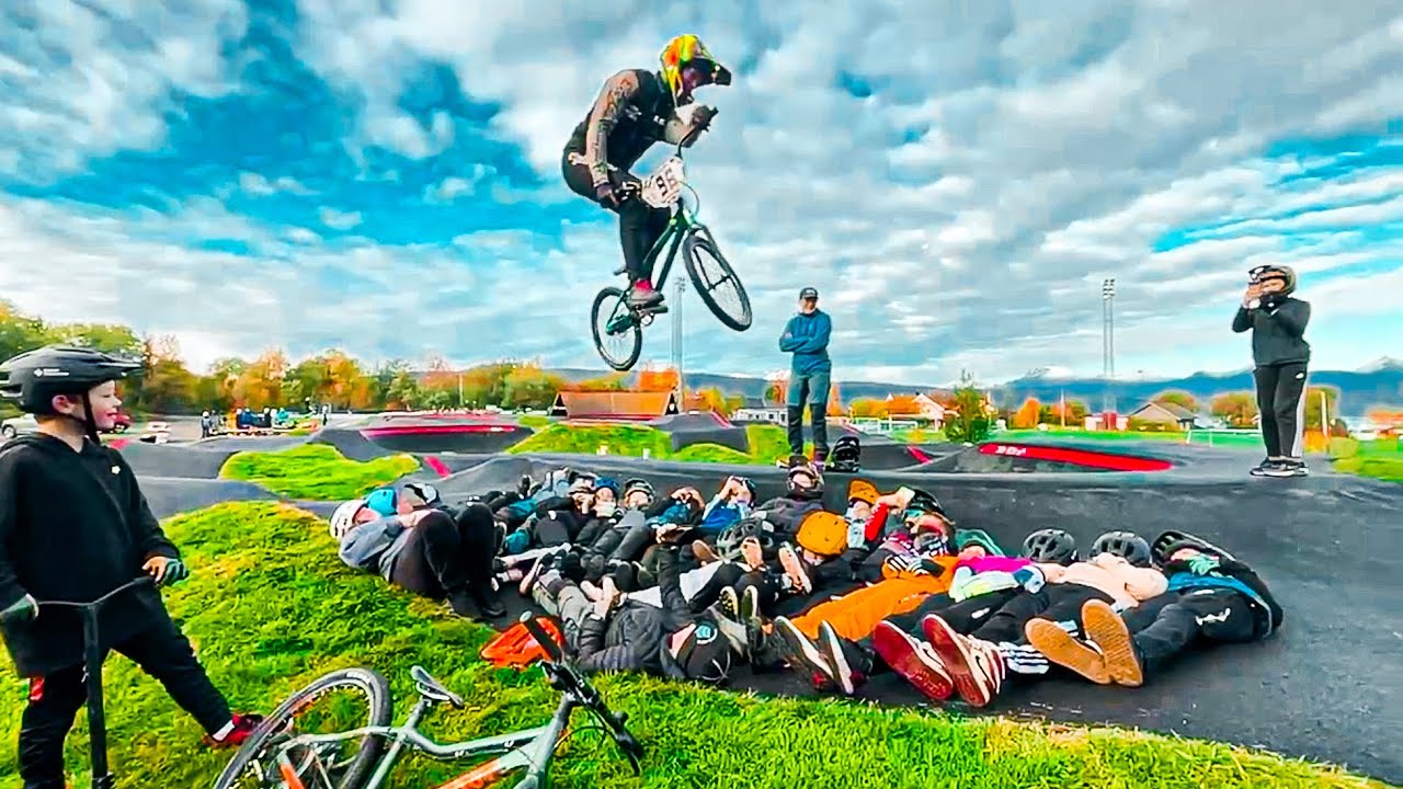 2-day Pumptrack School in Northern Norway // Flyt Narvik Bike & Skatepark || SebwiiTV