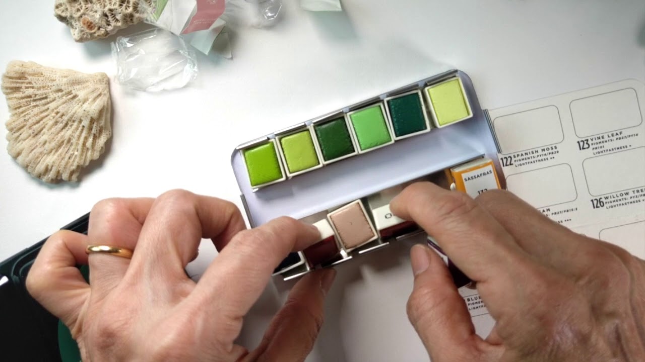 Watercolor Confections Terrains Swatches