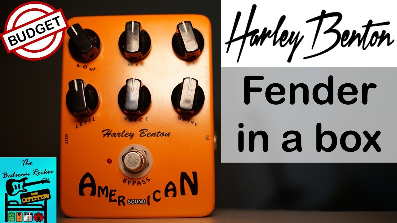 Harley Benton American TrueTone / Joyo American Sound - Fender amp simulation pedal