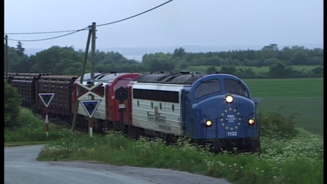 My 1122 and 1132 .Viborg to Logstor Denmark, PBS, GM in Denmark 2/5