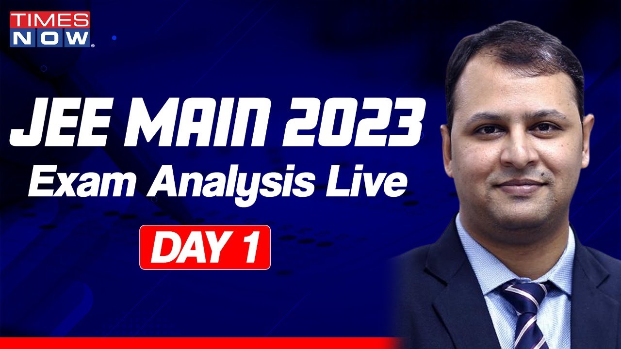 JEE Main 2023 Exam Analysis Live | Question Paper Review with Byju&rsquo;s Aakash Expert Day 1